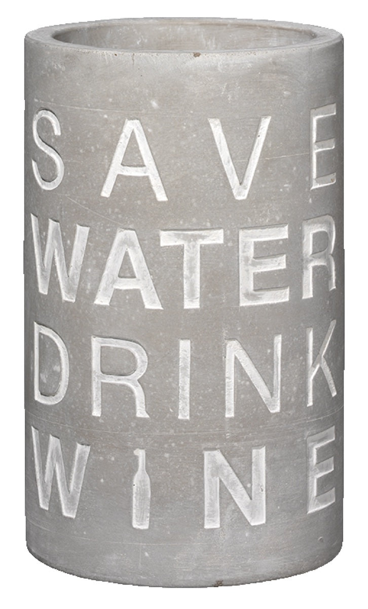 Vino concrete wine cooler Save water... h. ca 21cm