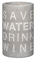 Vino concrete wine cooler Save water... h. ca 21cm