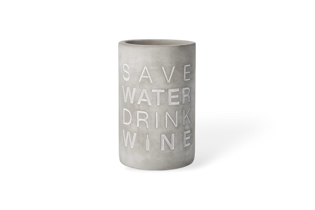 Vino concrete wine cooler Save water... h. ca 21cm