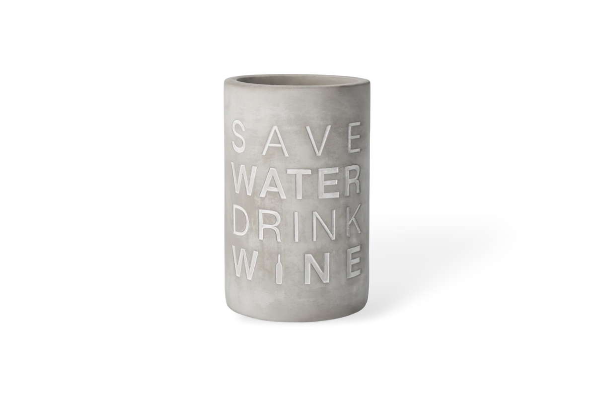 Vino concrete wine cooler Save water... h. ca 21cm
