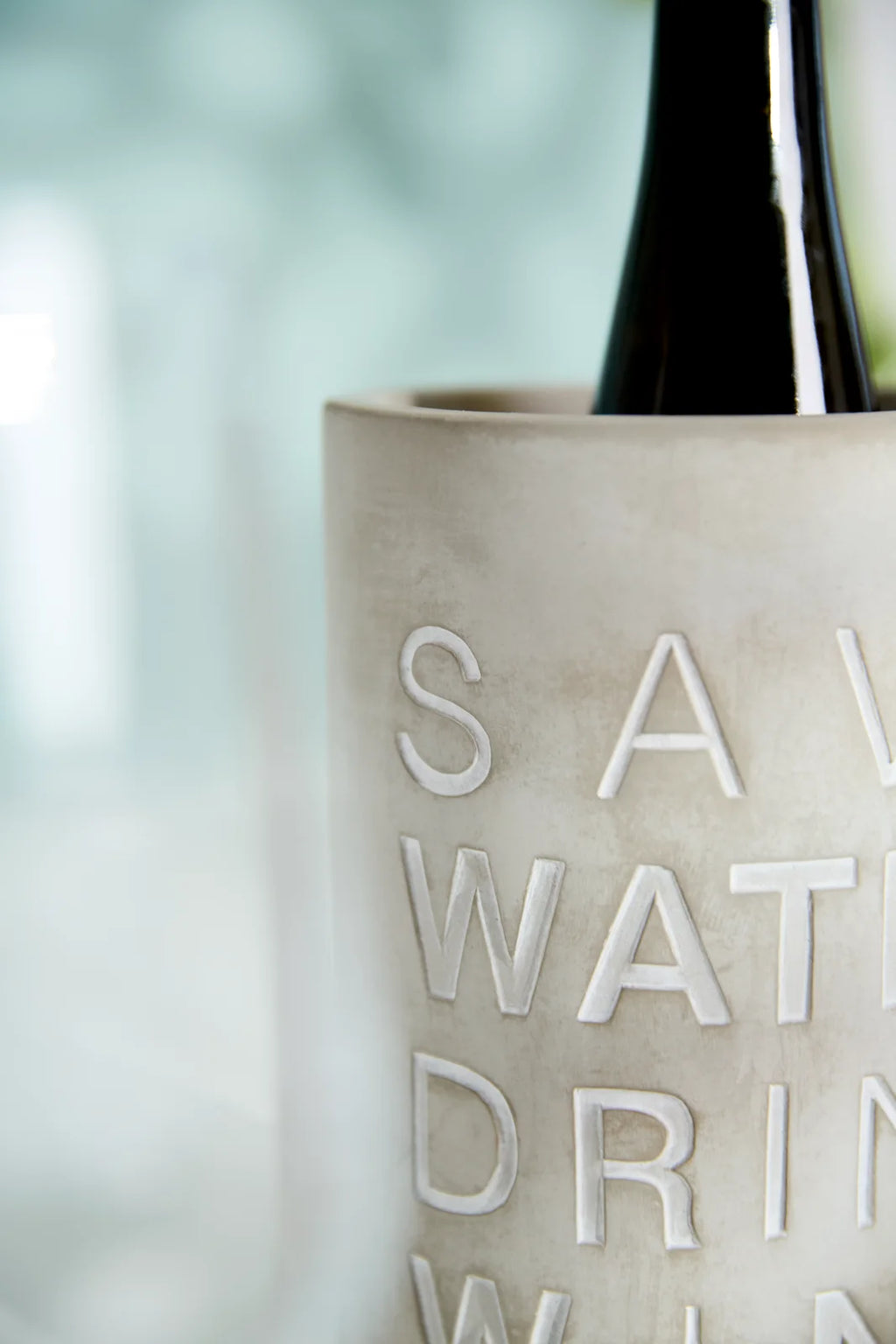 Vino concrete wine cooler Save water... h. ca 21cm