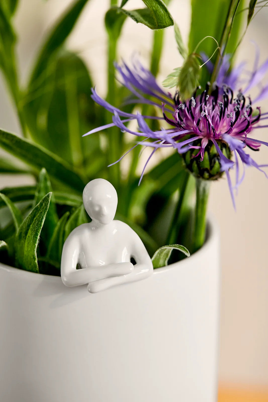 "Pond" vase porcelain stories 22x9cm