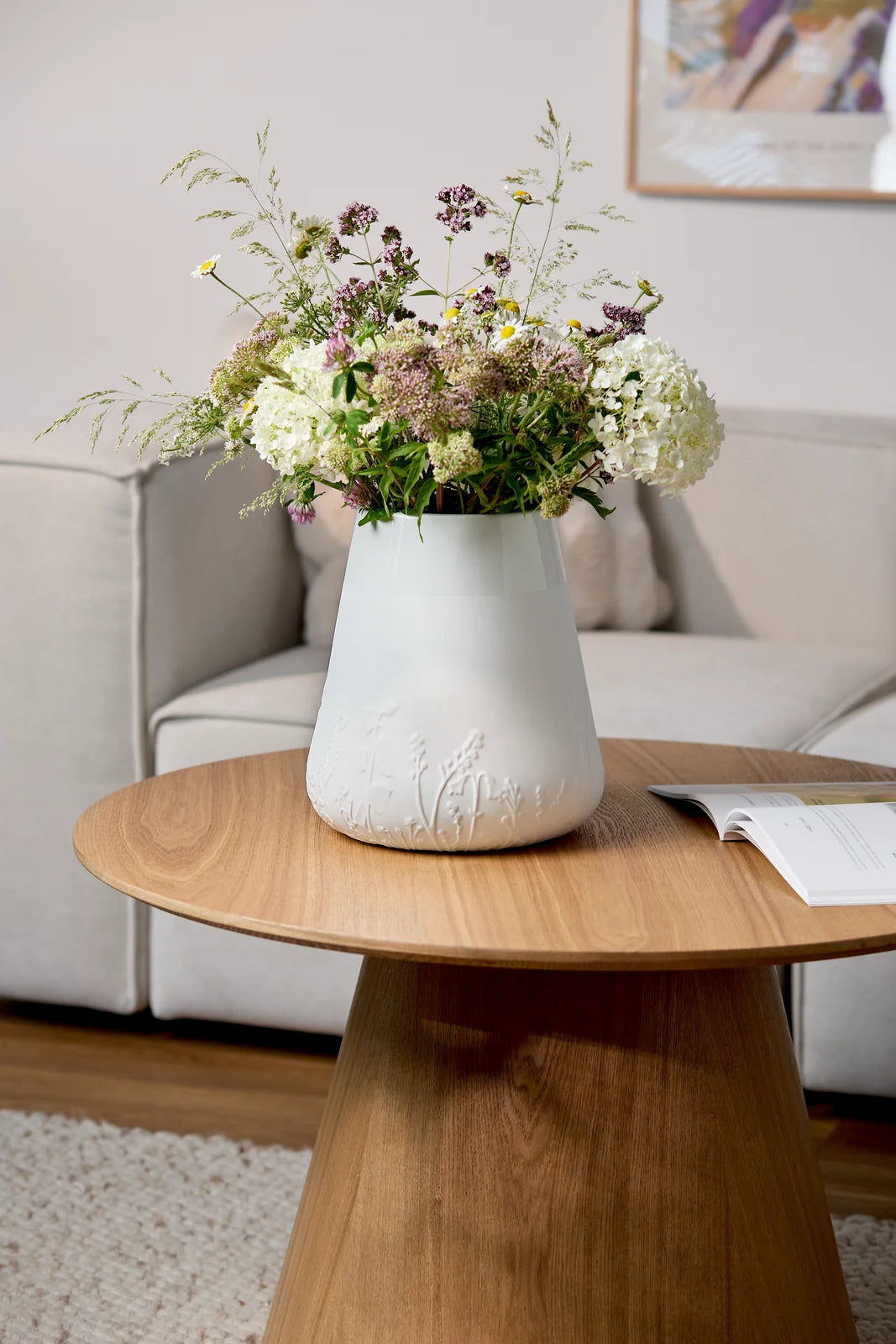 Poetry porcelain vase Flowers