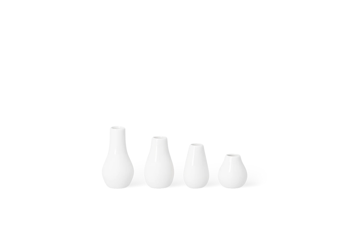 Mini Vase Set of 4 pcs Height.4 -8cm. Diameter4 -5cm