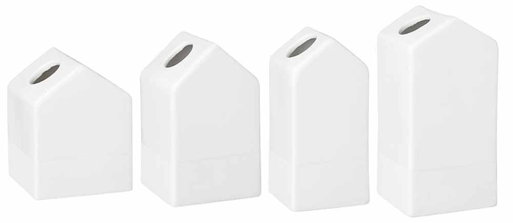 Little Garden House Set of 4 pcs. Height.57-86mm