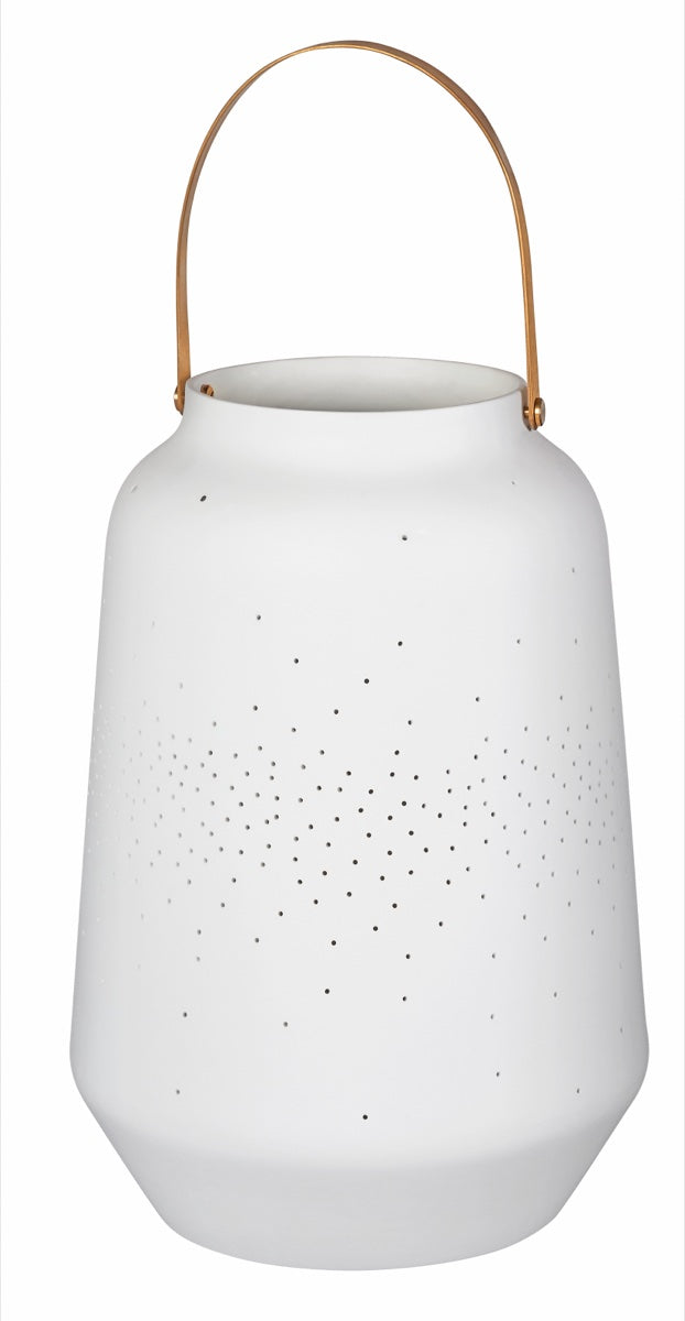 Porcelain lantern large Diameter20cm Height.30cm