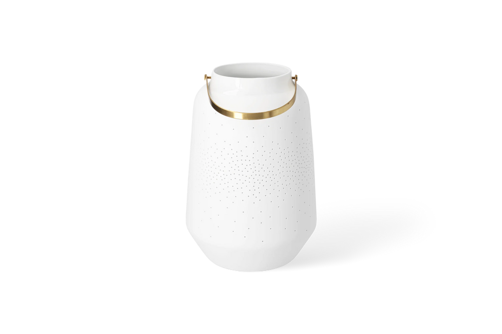 Porcelain lantern large Diameter20cm Height.30cm