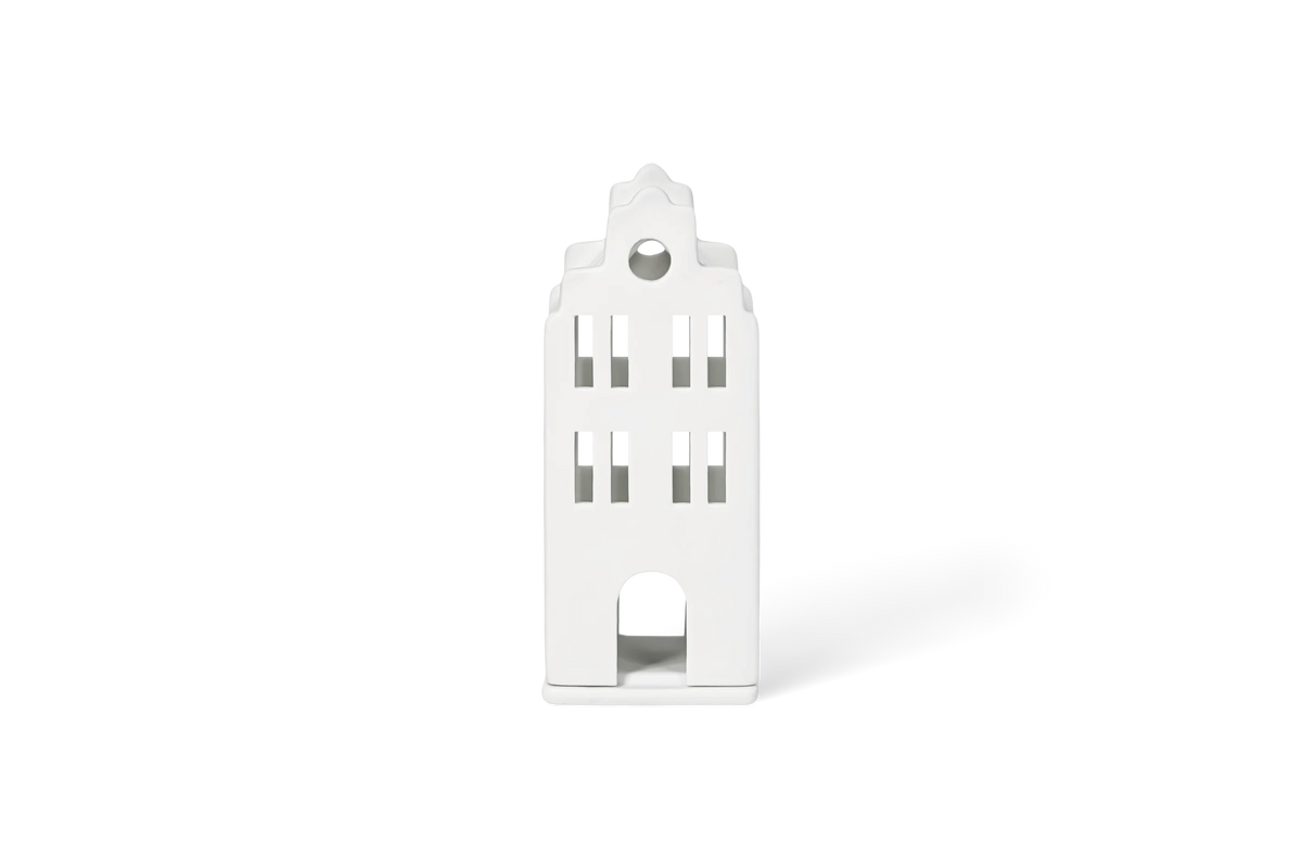 Small Lighthouse town canal house 6x6x13.5cm