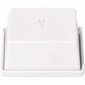 Butter dish 1/4 heart 10x6x8cm