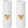 Mini vases heart Set of 2pcs gold Diameter3.5cm Height.9cm