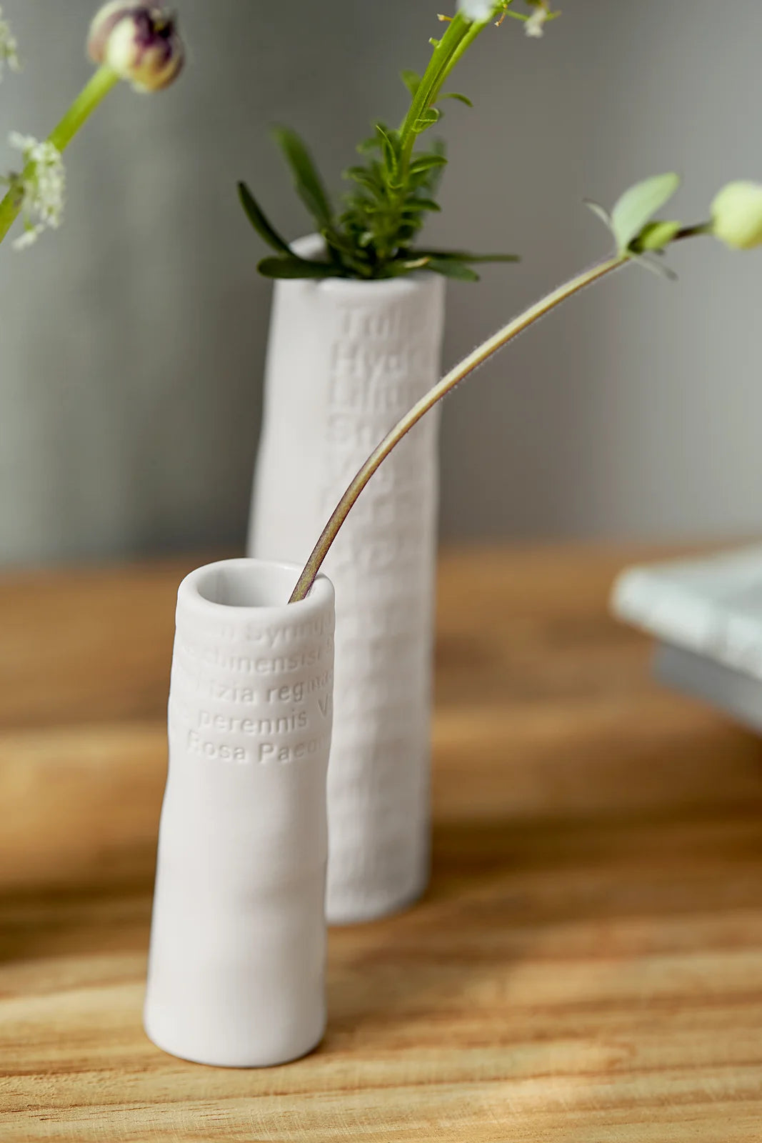 Room poetry minivases Set of 3pcs max.3x3x9.5cm