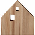 Napkin house large acacia 22x21.5x4cm
