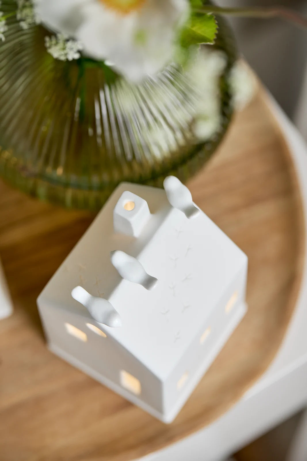 Light house birdhouse 7x7x13cm
