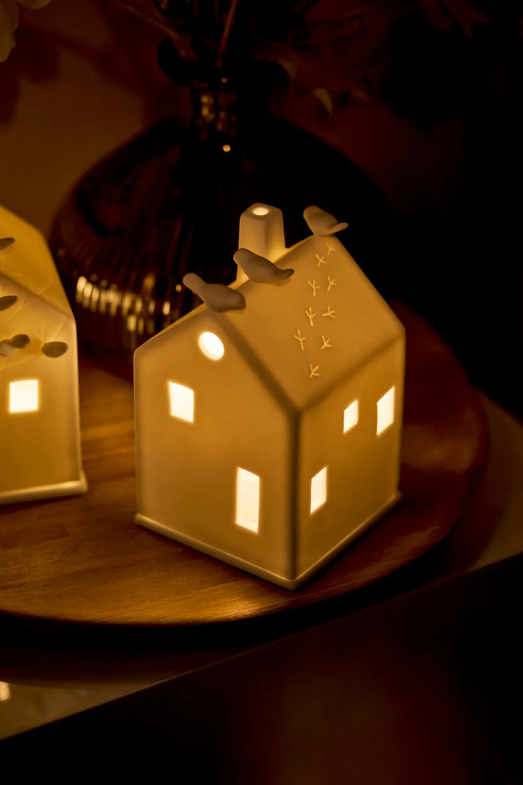 Light house birdhouse 7x7x13cm