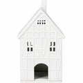 Half-timbered lighthouse large 9.5x10x19cm