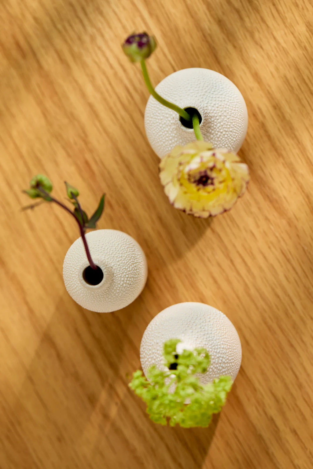 Pearl vase Mini Set of 3pcs D.4-5cm H.5-8cm