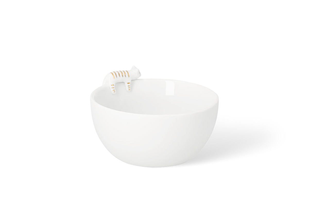 Porcelain tales bowl cat D.9cm H.5.5cm