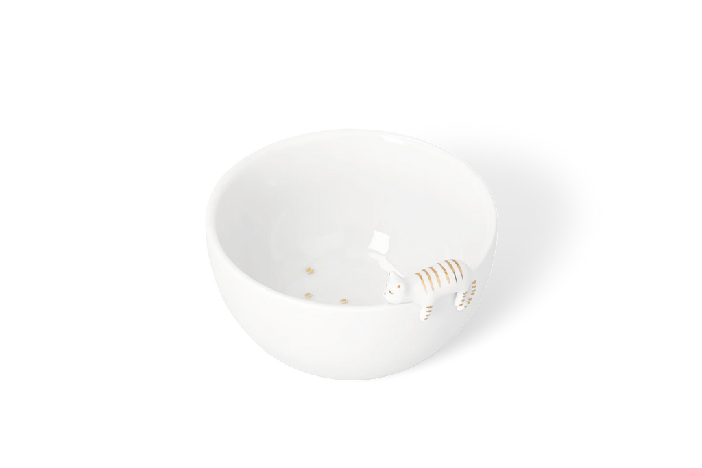 Porcelain tales bowl cat D.9cm H.5.5cm
