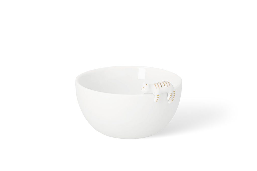 Porcelain tales bowl cat D.9cm H.5.5cm