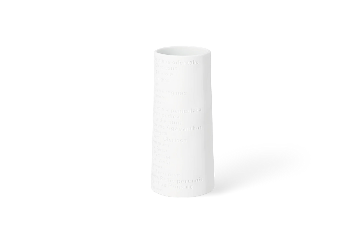 Room poetry vase. wide/small D.7cm H.15cm