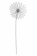 Wire object flower