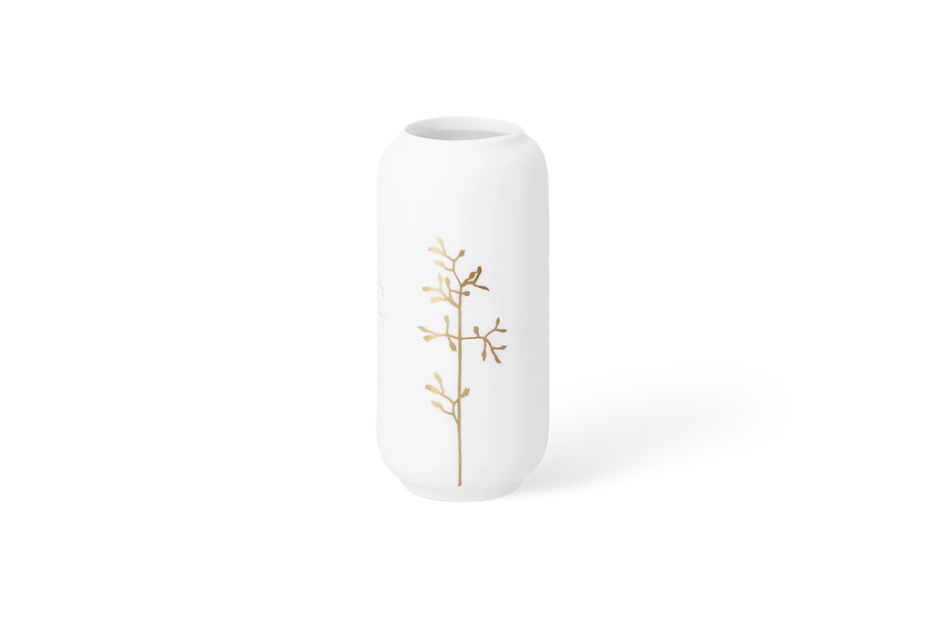 Gold branch minivase D.4.8cm H.10cm
