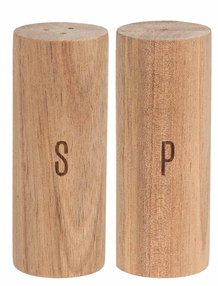 Salt & Pepper shaker Set D.4cm H.10cm - Discontinued 30% Discount