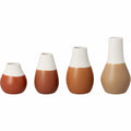 Mini Pastel vase Set of 4pcs Earthtones. D.4cm H.4.5-8cm