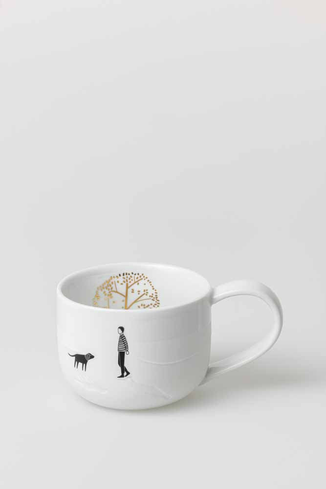 Picture Story Cup a walk in the park 9.3x14x7cm