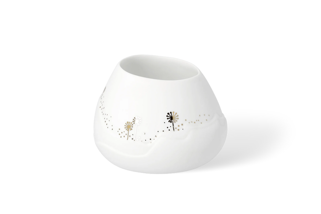 Light landscape flower meadow D.10cm H.8cm