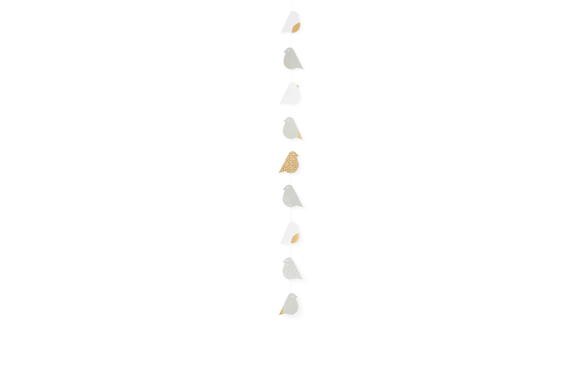Birdie paper chain long