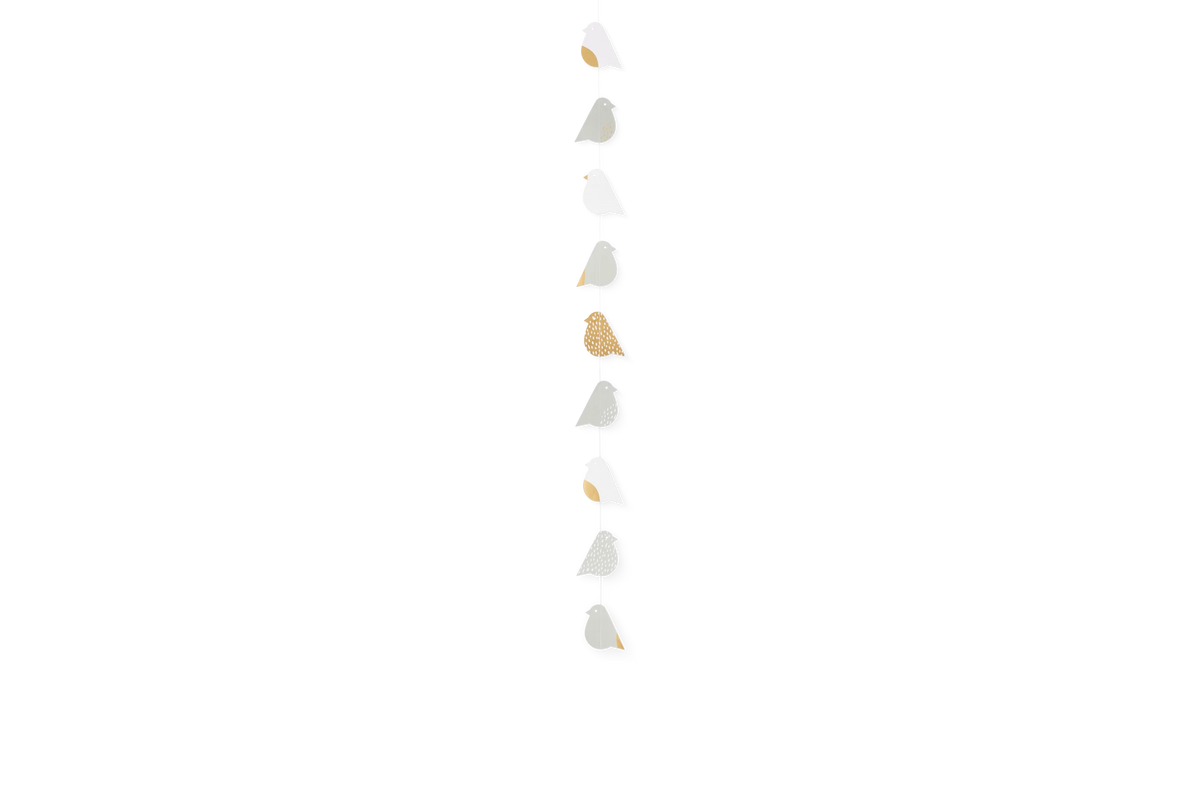 Birdie paper chain long