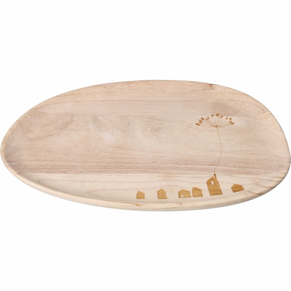 Wonderland tray small town 32x21.5x2cm