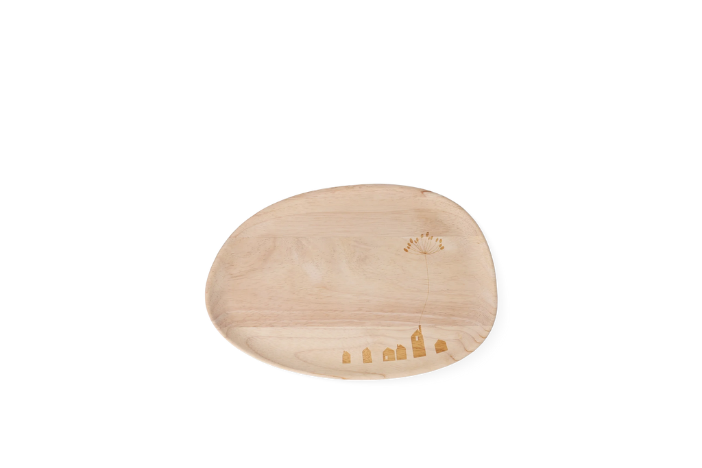 Wonderland tray small town 32x21.5x2cm