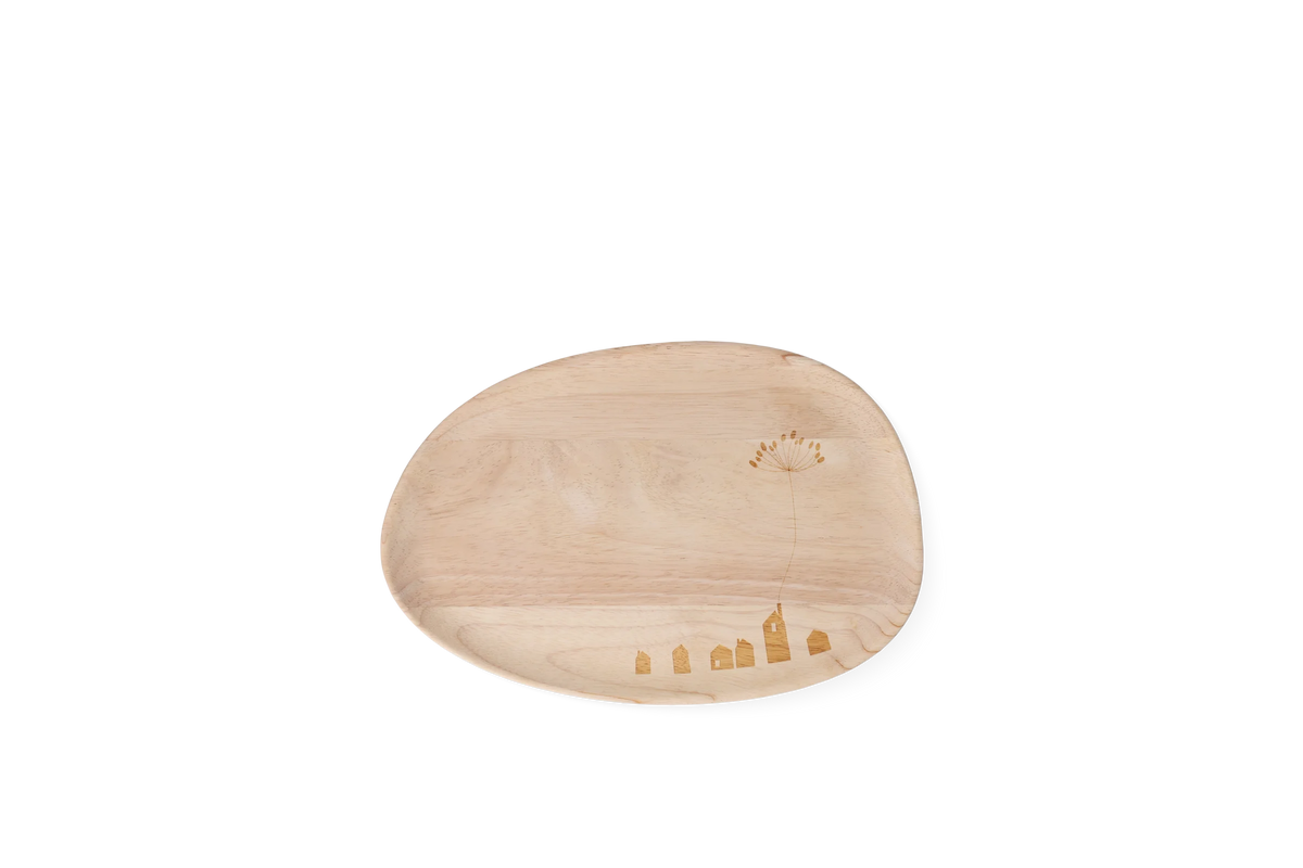 Wonderland tray small town 32x21.5x2cm
