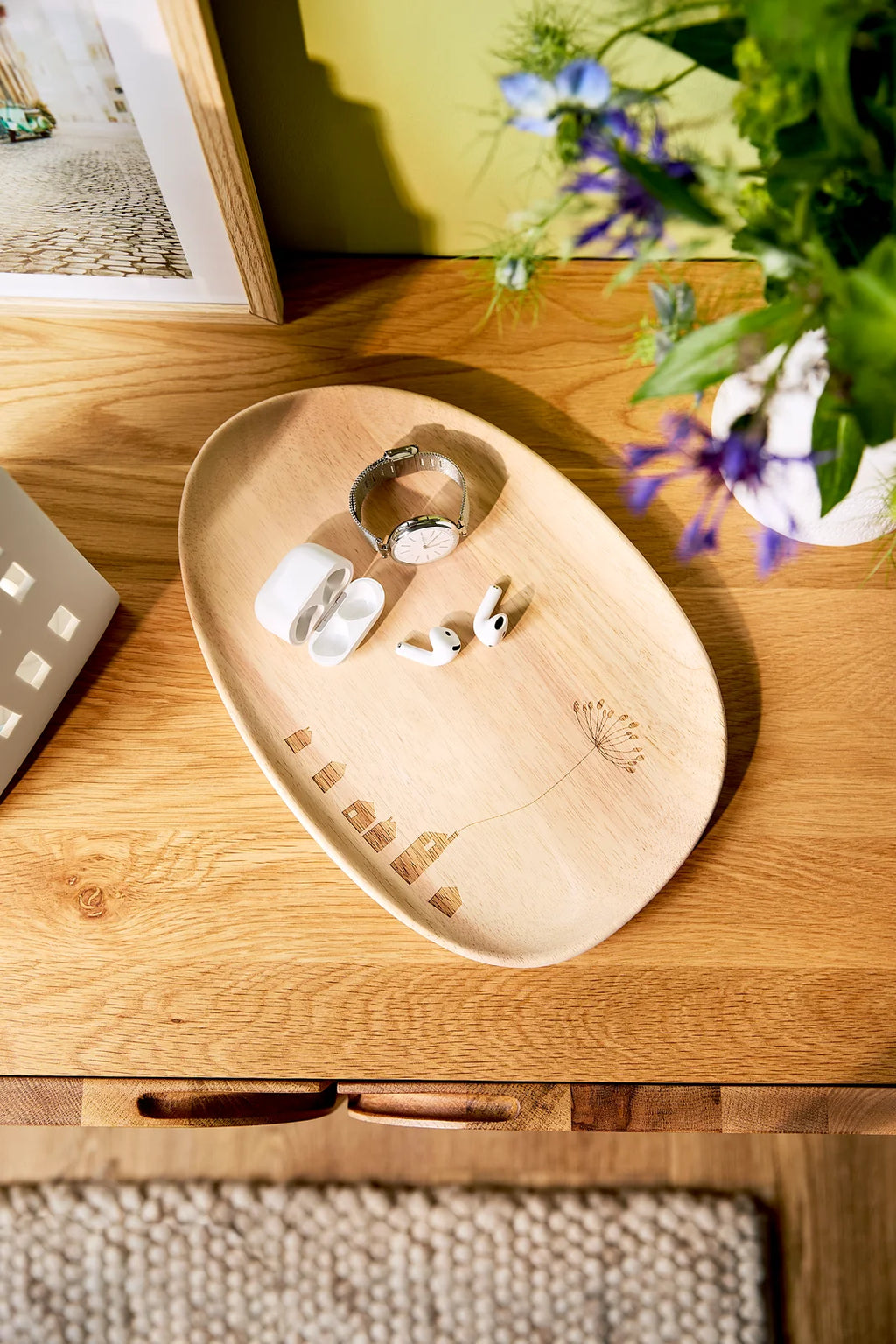 Wonderland tray small town 32x21.5x2cm