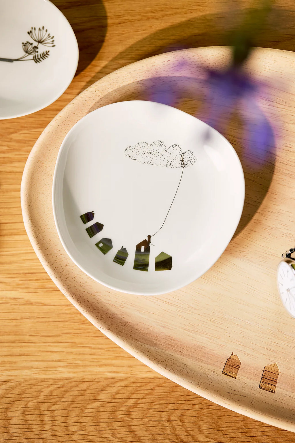 Wonderland bowl set birdhouse 9x5.5 to 11x11cm