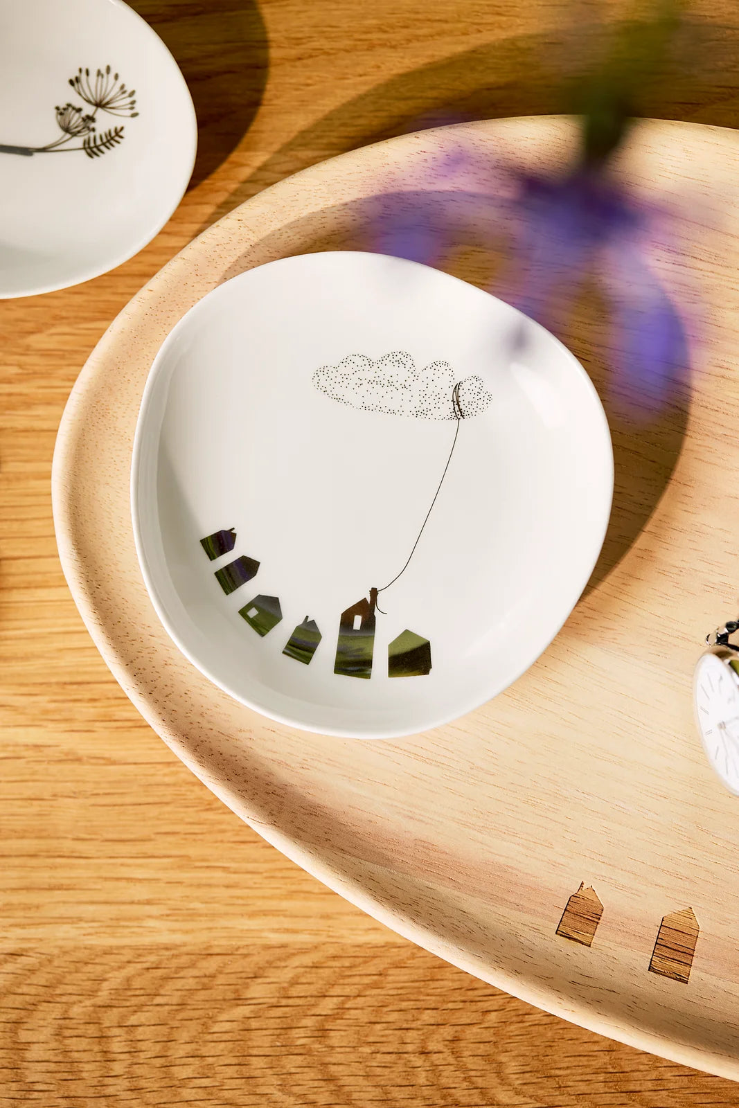 Wonderland bowl set birdhouse 9x5.5 to 11x11cm