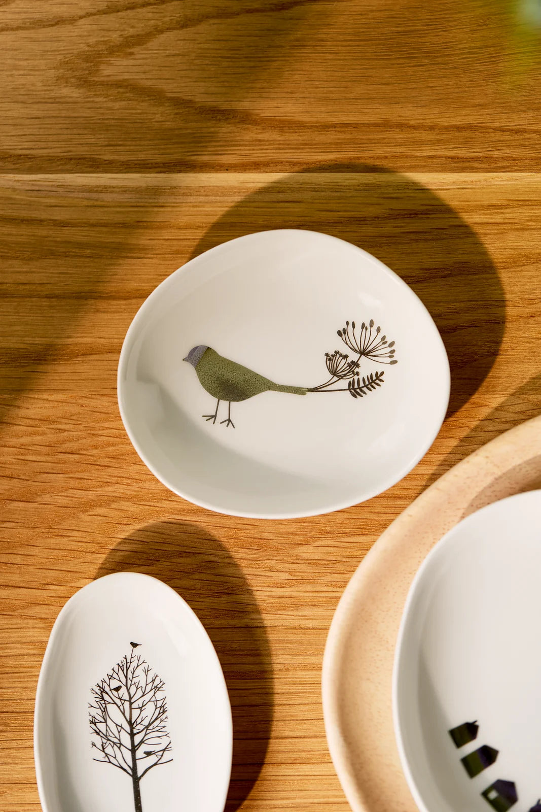 Wonderland bowl set birdhouse 9x5.5 to 11x11cm