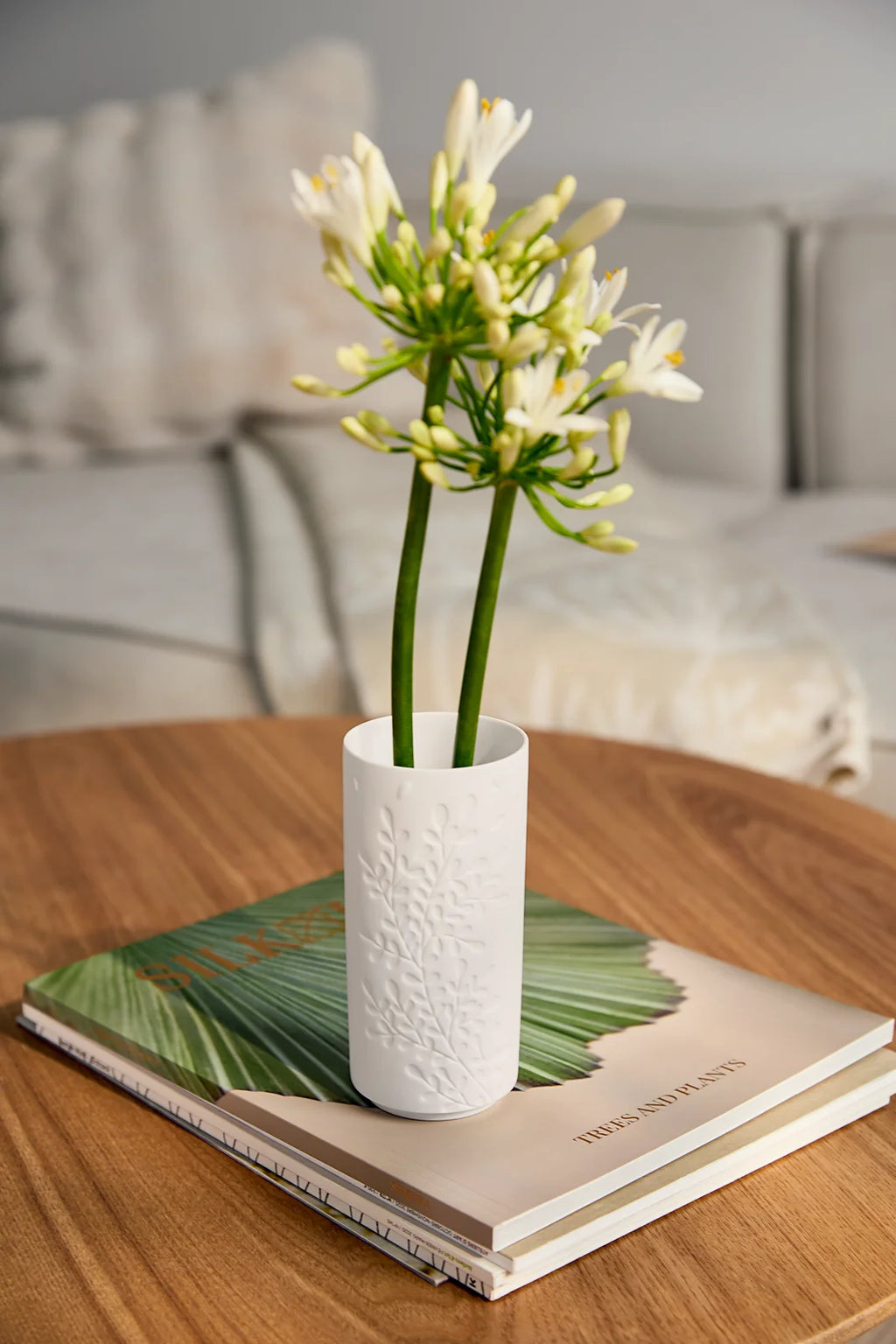 miracle garden vase nature D.6.5cm H.14cm