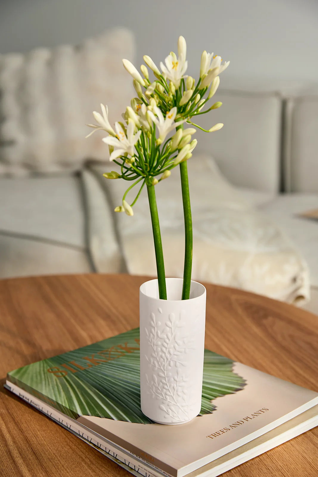 miracle garden vase nature D.6.5cm H.14cm