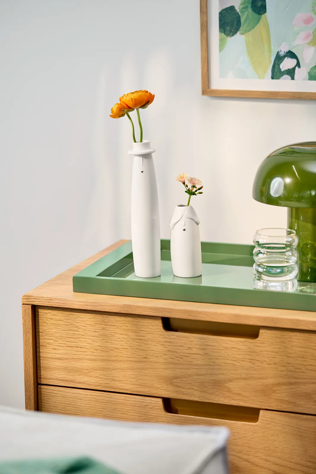 Family ties vases set Grandfa+
