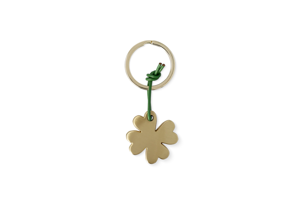 Golden Times key ring Shamrock