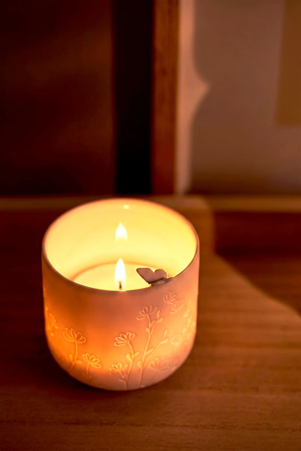 Tealight holder Butterfly