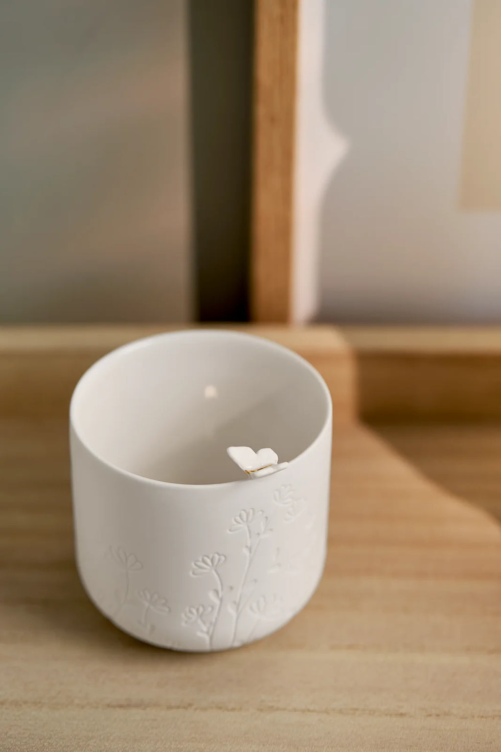Tealight holder Butterfly
