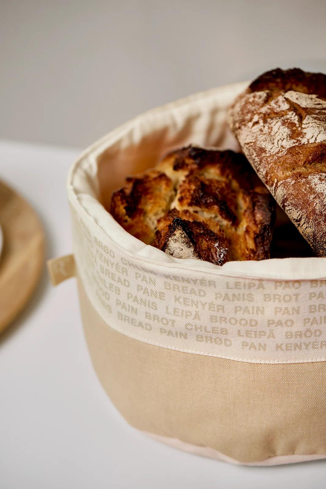 Breakfast collection basket