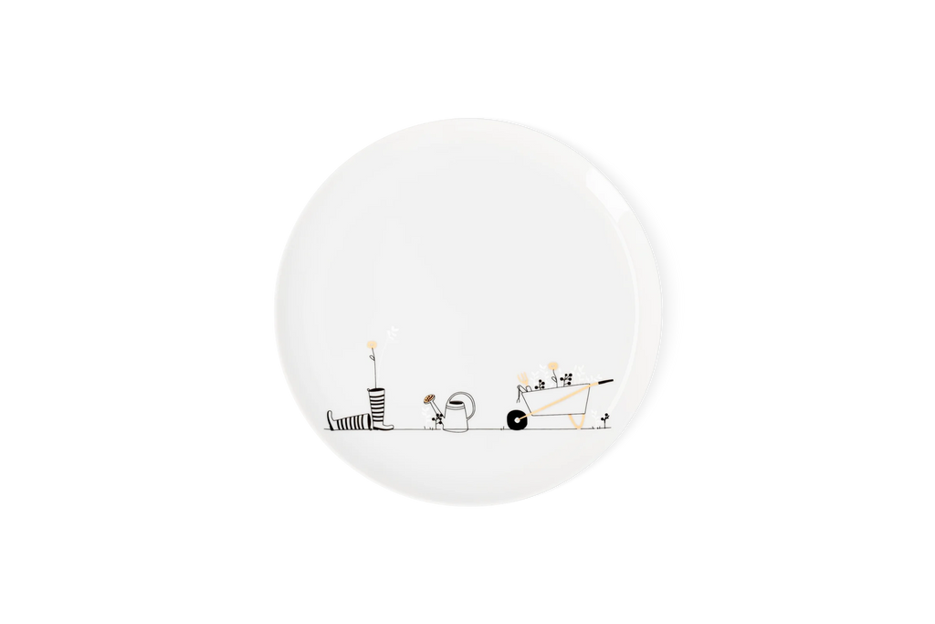 Gift plate gardening D.15cm