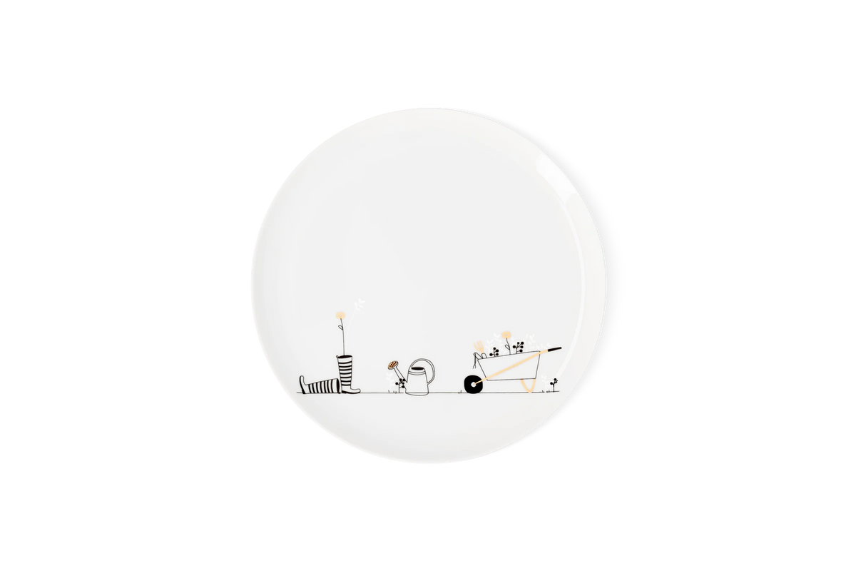 Gift plate gardening D.15cm