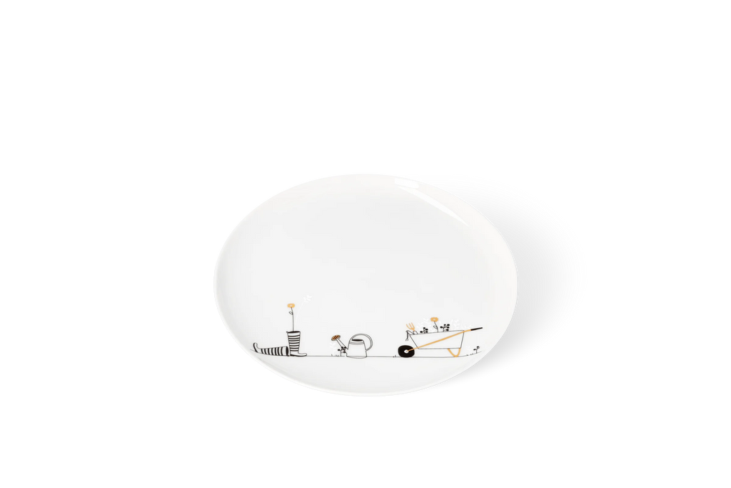 Gift plate gardening D.15cm