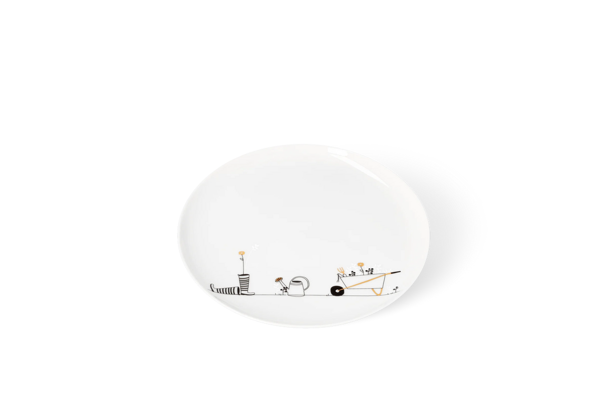 Gift plate gardening D.15cm